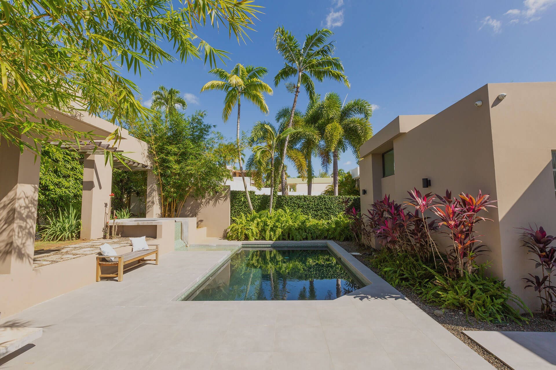 Villa Torrimar modern luxury home with private pool in Guaynabo Puerto Rico