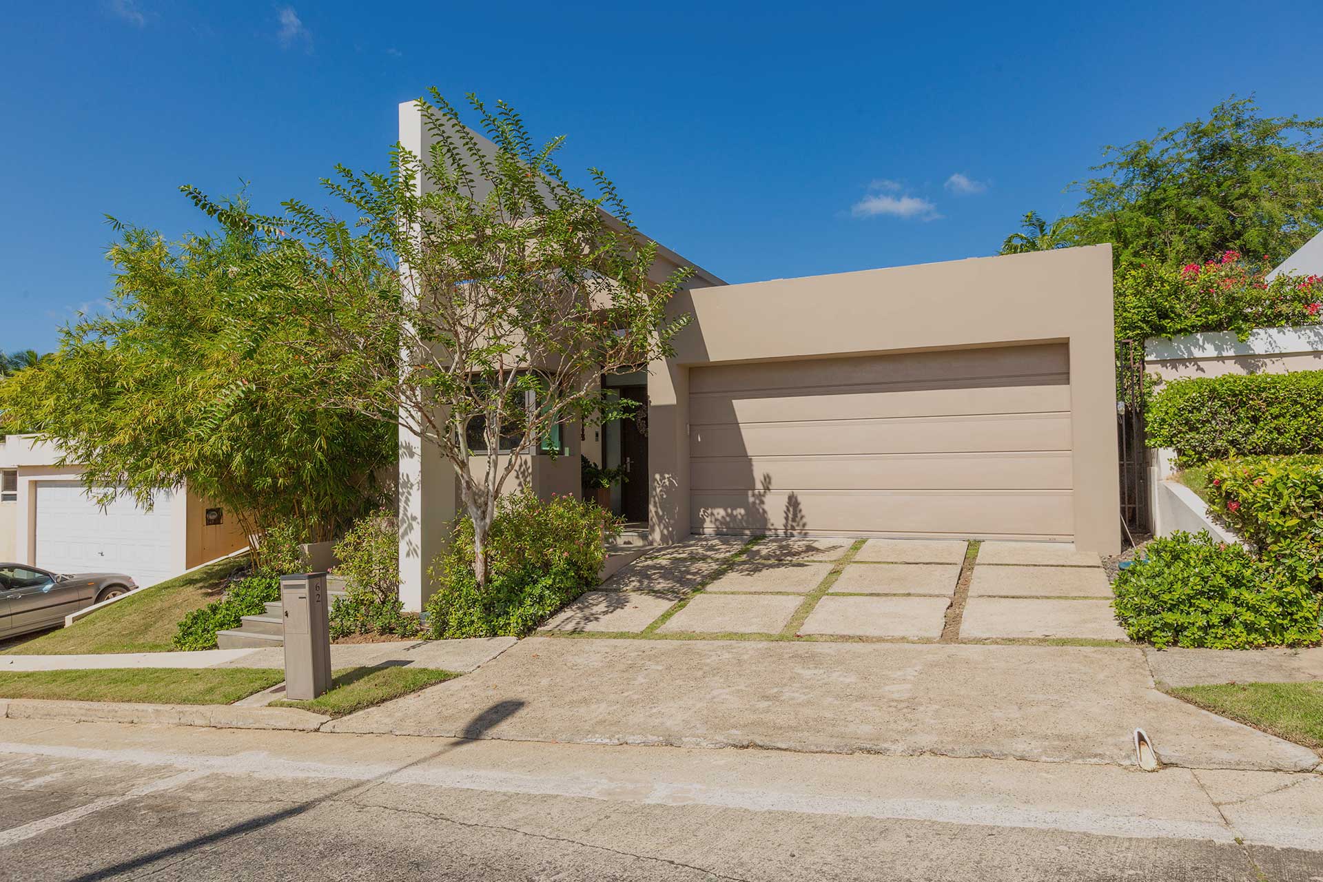 Garage at Villa Torrimar luxury home in Guaynabo Puerto Rico